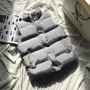 2022 Winter Cotton Down Vest Women Loose Waistcoat Bodywarm Jacket Cotton Padded Jacket Sleeveless Female Winter Waistcoat