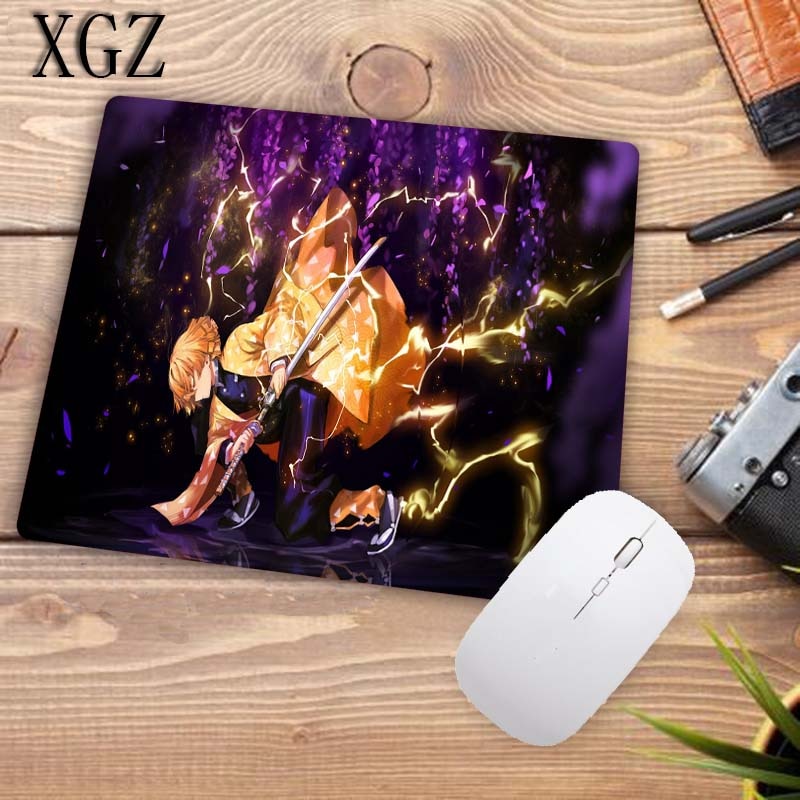 XGZ Anime  Demon Slayer Kimetsu No Yaiba Gaming  Large Mouse Pad  Computer Mousepad  XXL Lock Edge  Mause Pad Keyboard Desk Mat