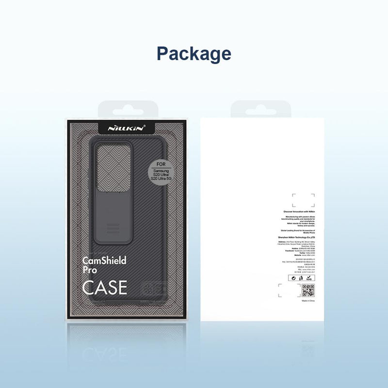 NILLKIN para Samsung Galaxy S21 S20/S21 Ultra/Plus S20 FE A51 A71 Note 20 Ultra Case, lente de protección de cámara cubierta protectora deslizante