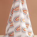 HappyFlute 4Pieces/Set Muslin Blankets 120*120cm Unisex Baby Swaddle Warp Muslin Cotton Baby Blanket