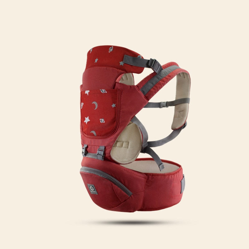 JMSC Ergonomic Baby Carrier Infant Kid Hip Seat Sling Wrap Holder Backpacks Travel Outdoor Kangaroo Front Facing 0-36 Months