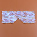 Rose Quartz Eye Mask Massager Natural Jade Eye Mask Stone Sleep Mask Face Massager Sleeping Eye Mask For Eye Relax Eye Care Tool