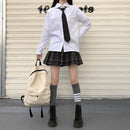 Japanese fashion College jk Loose V-neck Cardigan 2022 New Sweater Female Outer Wear JK Sweater Coat japanese school uniform