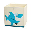 13 inch Foldable Embroidery Animal Cube Storage Box Oxford Fabric Kids Toys Organizers Bins Chest Organizer for Kids Nursery