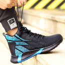 Fashion Safety Shoes Men Boots Indestructible Work Shoes Puncture Proof Work Boots Men Sneakers Steel Toe Shoes Safety Boots 46