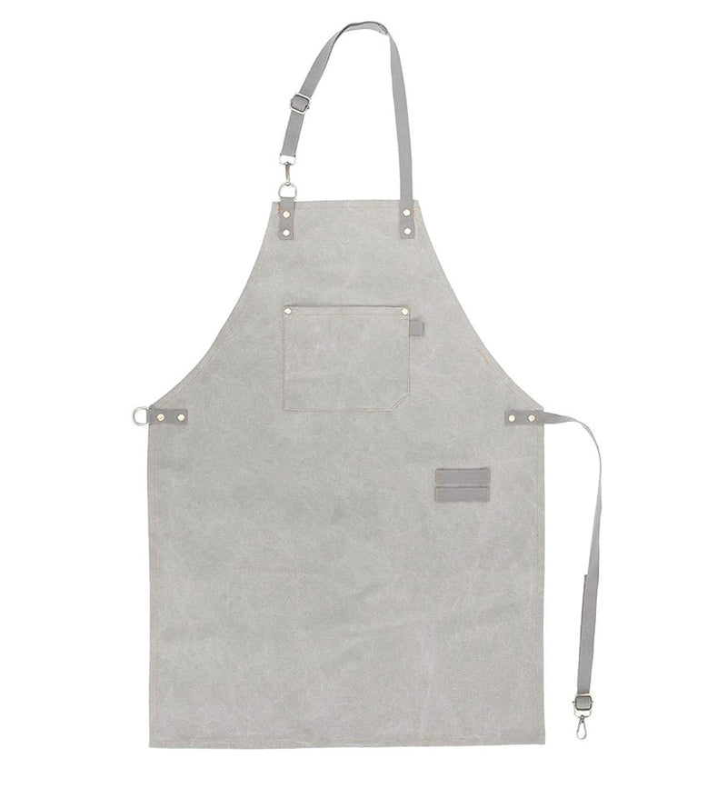 2021 New Thick Canvas Unisex Apron Bib Chef Kitchen Aprons for Women Men Coffee Shop Barber BBQ Bib working uniform