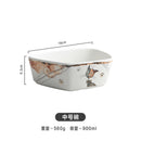 Cute Cartoon Cat Ceramic Tableware Household Soup Noodle Bowls Fruit Steak Food Plate Dishes Creative Porcelain Dinnerware