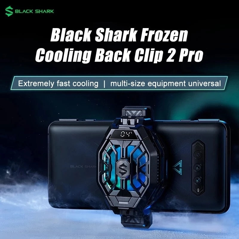 Black Shark FunCooler 2 Pro Fun Cooler Liquid Cooling Back Clip für Black Shark 4 Poco X3 F3 Xiaomi Redmi Note 10 iPhone