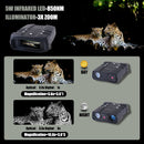 WILDGAMEPLUS WG500B 1080P HD Night Vision Binoculars 3.6-10.8 Digital Zoom Infrared Hunting Night Vision Binocular IR Telescope