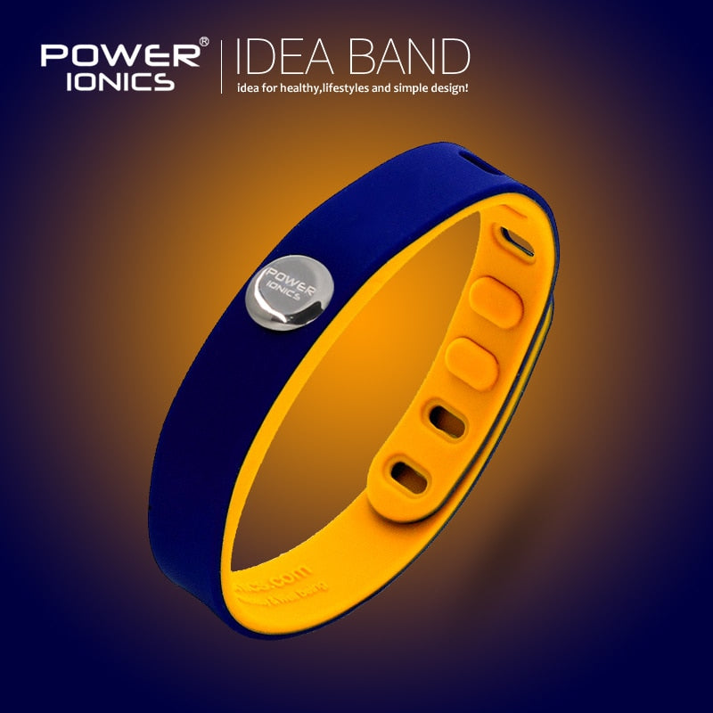 Power Ionics 3000ions Sport Wasserdichtes Titan-Armband-Armband Verbessern Sie das Gleichgewicht beim Schlafen und Abnehmen