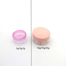 100pcs 2g/3g/5g/10g/15g/20g Empty Plastic Clear Cosmetic Jars Makeup Container Lotion Bottle Vials Face Cream Sample Pot Gel Box
