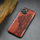 For iPhone 12 Pro Case Boogic Original Wood funda iPhone 12 mini wood Cover Phone Case For iPhone 12 Pro Max