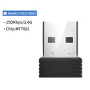 Mini adaptador Wifi USB 802.11b/g/n antena 150Mbps receptor inalámbrico USB Dongle tarjeta de red ordenador portátil PC Lan Wifi recibir emisor