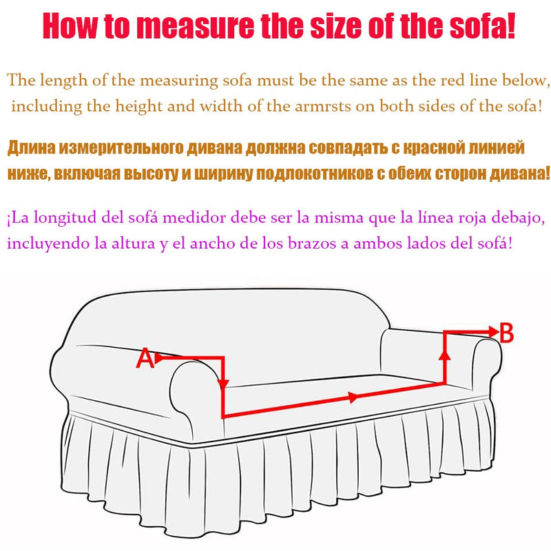 Polar-Fleece-Stoff Universal-Sofabezug Euro-Sofabezüge für Wohnzimmer Stretch-Schnitt-Ecksofa-Abdeckung Plaids auf dem Sofa