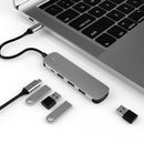 USB C Hub Docking Station Aluminium Alloy Type C to USB3.0  4K HDMI SD PD TF for Macbook Pro HP DELL Surface Lenovo Samsung