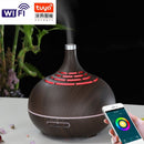 400ml Humidifier Ultrasonic Air Humidifier APP WiFi Control Mist Maker Aroma Essential Oil Diffuser LED Night Light Home Office