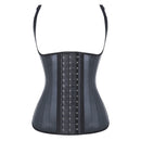 25 Steel Bones Latex Vest Waist Trainer Slimming Underwear Bodsuit Slimming Belt Modeling Strap Shapers Body Shaper Vest