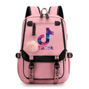 TikTok Backpack Luminous School Bags For Teenagers Boys Girls Laptop Backpack Large Capacity Travel Mochila Escolar