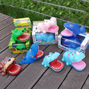 Großes Krokodil Hai Hund Mund Zahnarzt Biss Finger Spiel Neuheit Scherzspielzeug Für Kinder Familie Lustiges Trickspiel Geschenk