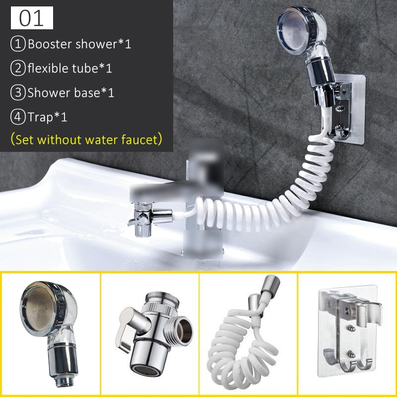 ELLEN Wasserhahn Externe Dusche Hand WC Wasserhahn Filter Flexibler Anzug Waschen Haar Haus Küche Waschbecken Wasserhahn Wassereinsparung EL1020