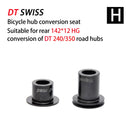 DT SWISS FreeHub dt240 350 1700 Caps MTB Bicycle Hubs Converters Mountain Bike End  Adapter QR Or THRU  Adaptor HG/XD/MS BOOST