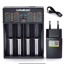 Liitokala Lii402 Lii202 Lii100 LiiS1 18650 Charger 1.2V 3.7V 3.2V AA/AAA 26650 NiMH li-ion battery Smart Charger 5V 2A EU Plug