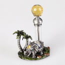 Botella de Perfume vacía árabe antigua, botella de Metal de cristal antiguo, gotero, decoración del hogar, regalo de fiesta para mujer