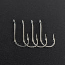 100pcs Coating High Carbon Stainless Steel Micro Barbed Fish Hook Carp Fishing Hooks 8009 Fishing Tool Accessories