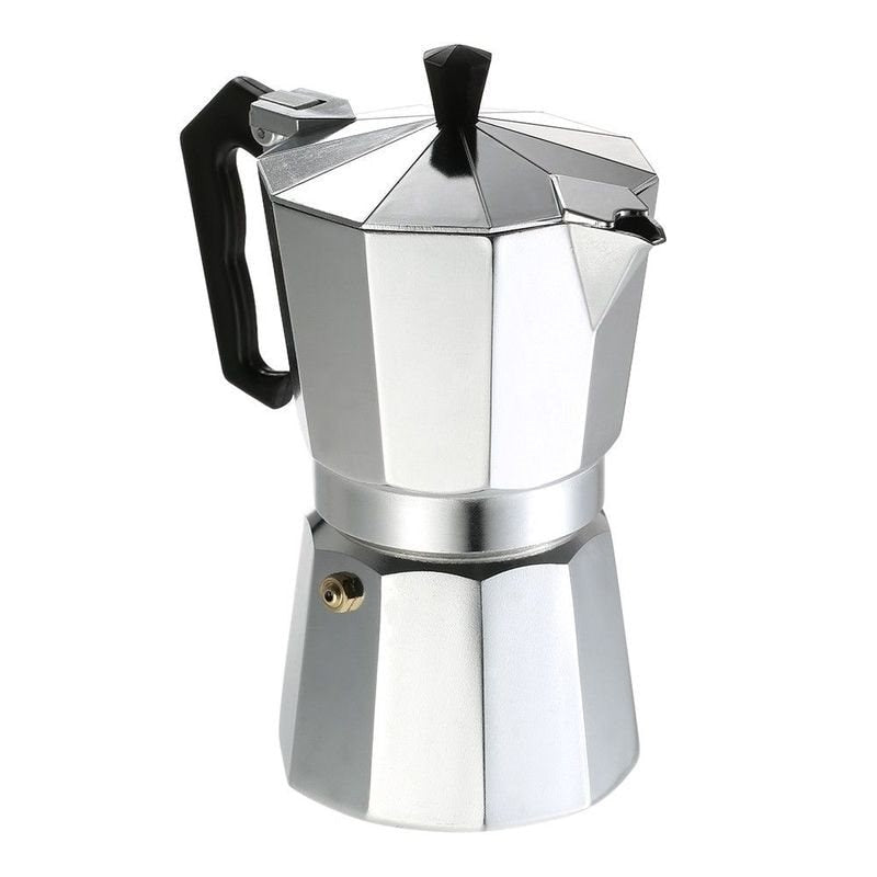 Aluminum Coffee Maker Durable Moka Cafeteira Expresso Percolator Pot Practical Moka Coffee Pot 50/100/150/300/450/600ml