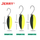 Jerry Serpent Micro Fishing Spoons Brass Wobbler Lake Area Trout Chub Perch Metal Lures Baubles