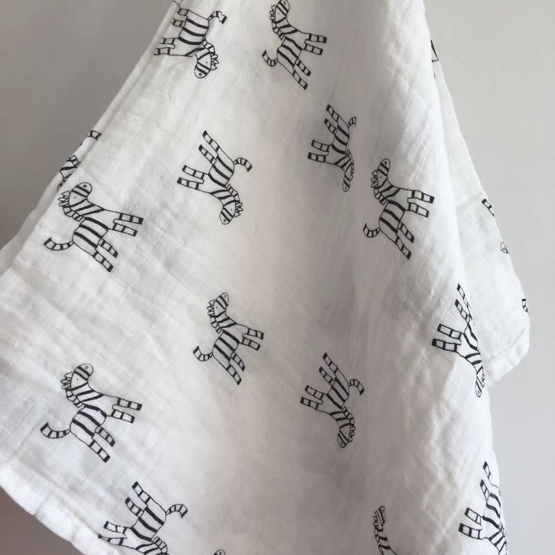 120X110cm Baby Blankets Newborn Swaddle Wrap Blankets Cotton Infant Muslin Diaper Cloth Blanket Towel