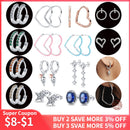 Aros Plata 925 Mujer Love Heart Conch Earring For Women Making Jewelry Gift Wedding Pendientes Engagement Earrings 2022 Trendy