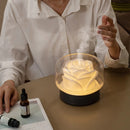 BPA-freier Aroma-Diffusor 400 ml Moutain View Essential Oil Aromatherapy Diffusor mit warmer und farbiger LED-Lampe Humidificador