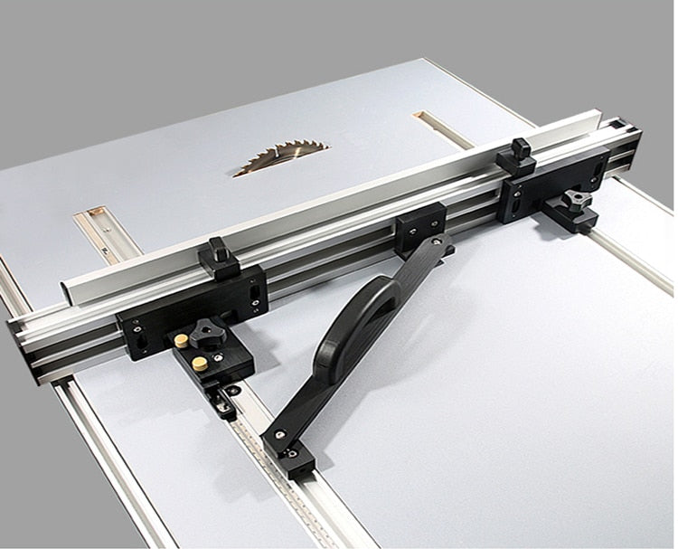 Sistema de cerco de sierra de mesa, sierra de mesa para bricolaje, carpintería