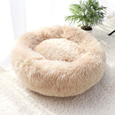Soft Plush Pet Dog Bed Kennel Warm Pet Puppy Cushion For Small Large Dog House Cat Calming Bed Washable Mat Sofa Dogs Supplies