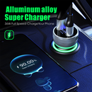 Caricabatteria da auto USB Vothoon Carica rapida 3.0 Caricabatterie a ricarica rapida per iPhone 13 Caricabatterie per cellulare Samsung Huawei tipo C QC PD