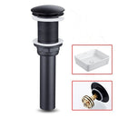 Basin Faucets Black Brass Faucet Hot and Cold Bathroom Sink Faucet Deck Mounted Toilet Nickel/Grey Color Mixer Water Tap