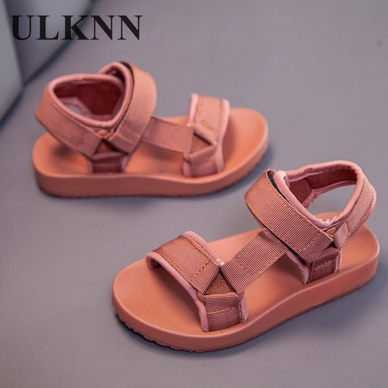 ULKNN Boys Sandals Kid Sandals Children Shoes Rubber School Shoes Breathable Open Toe Casual Boy Sandal