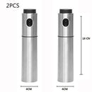 Kitchen Baking Oil Spray Vinegar Bottle Stainless Steel Nozzle Glass Oil Bottle BBQ Water Gravy Boats Grill Sprayer Cooking Tool