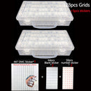 Herramientas de pintura de diamantes, accesorios, caja de almacenamiento, contenedor, accesorios de bordado de diamantes, caja contenedora de mosaico de piedra