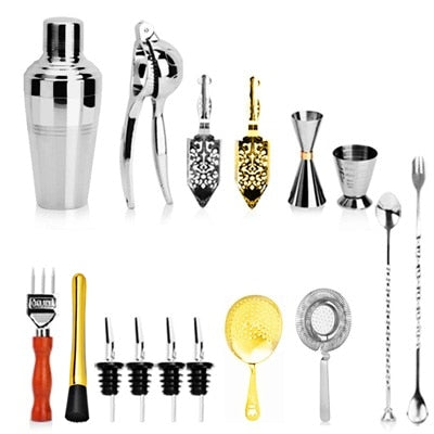 Bolsa de herramientas para barra Kit de herramientas para camarero Coctelera Juegos de vino