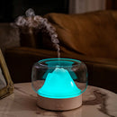 BPA-freier Aroma-Diffusor 400 ml Moutain View Essential Oil Aromatherapy Diffusor mit warmer und farbiger LED-Lampe Humidificador