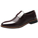 Zapatos de hombre Cuero en relieve Moda clásica Zapatos de lujo para hombre Calzado antideslizante resistente al desgaste para hombre Zapatos negros antideslizantes