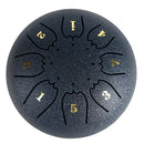 Mini 8-Ton Steel Tongue Drum 6 Zoll Tongue Drum C Key Hand Pan Drum mit Drum Mallets Tragetasche