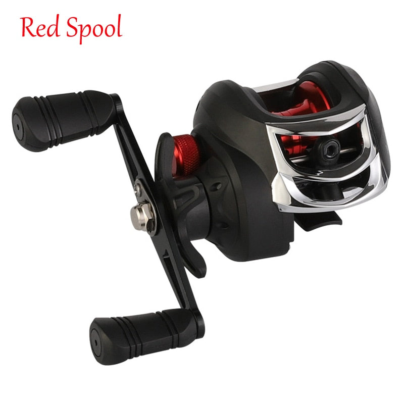 Bait casting Reel Magnetic brake system Reel 10KG Max Drag 7.1:1 High Speed Fishing Reel Fishing Accessories metal Fishing wheel