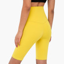 Vnazvnasi 2023 Woman High Waist Energy Yoga Shorts Seamless Hip-up Tight Elastic Sport Short-pants Summer Gym Fitness leggings