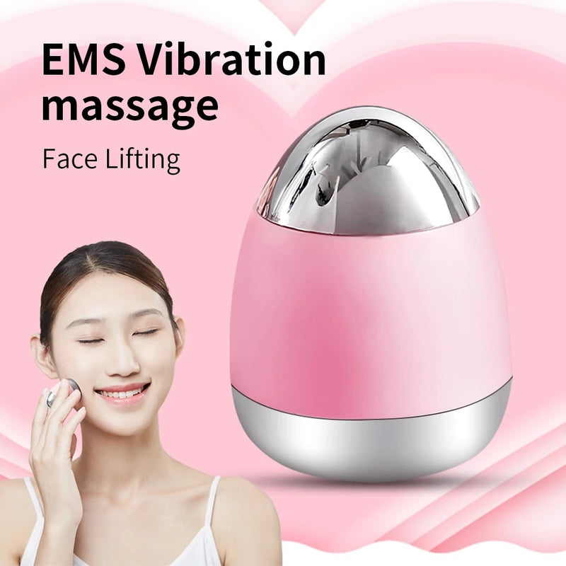 Mini Facial Massage Microcurrent Vibration Skin Tightening Massager Face Lifting Anti-wrinkle Instrument Skin Care Beauty Device