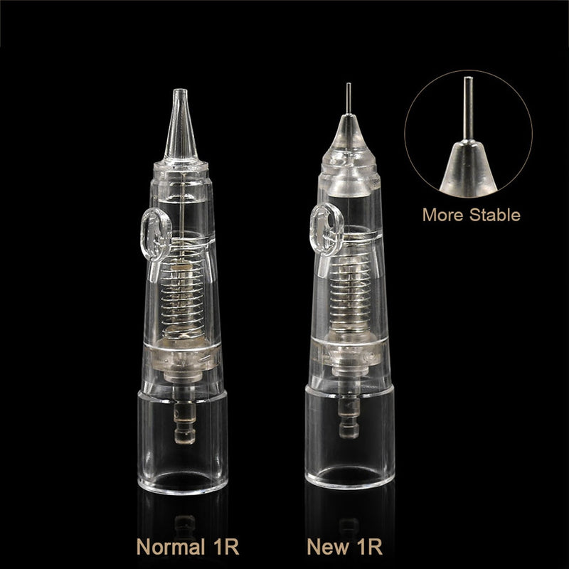 Biomaser Professional Permanent Makeup Cartridge Needles 1R/2R/3RL/5RL Disposable Sterilized Tattoo Pen Machine Needles Tips