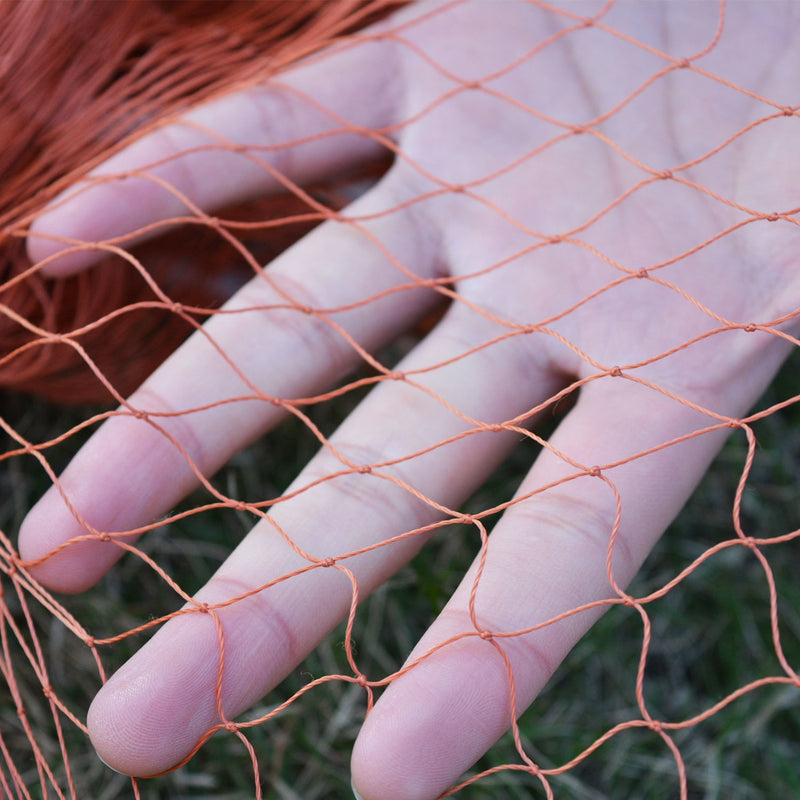 XC LOHAS Amerikanisches Handguss-Fischernetz 2,4 m bis 7,2 m, kleines Maschennetz, Handwurfnetz mit Blei und ohne Bleifischfalle