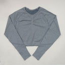 1PC Single free combination Seamless Yoga Set Women Workout Sportswear Gym Clothing Fitness suits Long Sleeve+Leggings+Sport Bra